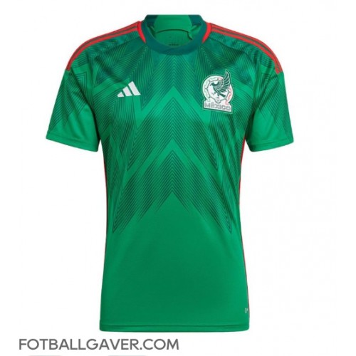 Mexico Fotballklær Hjemmedrakt VM 2022 Kortermet